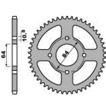 Задня зірочка pbr 4302 43 c45 suzuki lt/ltz, van van rv 200 '16-'19 (jtr1826.43) (ланцюг 520)