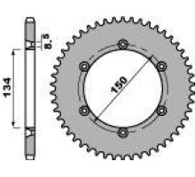 Pbr задня зірочка 4330 52 c45 kawasaki kdx125 (ланцюг 428)