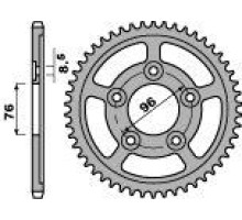Задня зірочка pbr 4375 43 c45 cagiva 125, planet (99), 125n-1 97-99 (ланцюг 520) (jtr-немає)