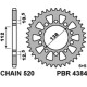 Задня зірочка pbr 4384 41 c45 honda 500f/r/x 13-16 (jtr1316.41)