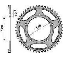 Задня зірочка pbr 439847c45 suzuki dl 650 (04-'20) (jtr1792.47) (ланцюг 525)