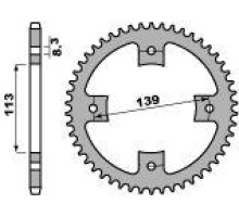 Задня зірочка pbr 4509 35 c45 suzuki ltr 450 06-09 (-1) (jtr1760.35) (ланцюг 520)