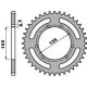 Задня зірочка pbr 4514 42 c45 газ газ 125/250 пампера (ланцюг 520) (jtr-немає)
