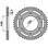 Задня зірочка pbr 4529 45 c45 triumph 675 daytona (06-16) street triple (08-16) (ланцюг 525) (jtr2014.45)