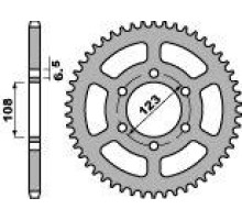 Задня зірочка pbr 4539 48 f derbi gpr 125 (04-13) (ланцюг 428) (jtr-немає)