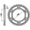 Pbr задня зірочка 4550 41 c45 bmw f 650 gs (08-12) (jtr6.41) (ланцюг 525)
