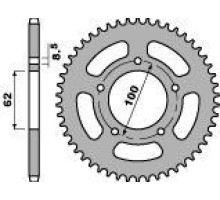 Задня зірочка pbr 4551 52 f rieju smx/rmx 50 (07-08) (ланцюг 420)