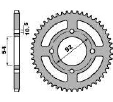 Pbr задня зірочка 4570 60 f yamaha tzr 50 x-power 07-12 (ланцюг 420) (jtr1078.60)