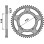 Задня зірочка pbr 4585 46 c45 bmw s 1000 rr (09-15) (jtr7.46) (ланцюг 525)