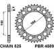 Задня зірочка pbr 4589 44 c45 hyosung gt 650 comet 04-'15 (jtr1074.44) (ланцюг 525)