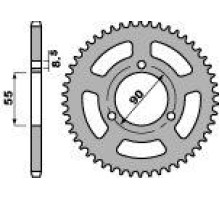 Задня зірочка pbr 4612 46 f rieju 125 rs2 / naked 06-09 (jtr1081.46) (ланцюг 428)