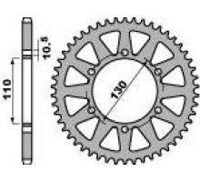 Задня зірочка pbr 504 46 c45 kle 300 versys '17-'20 (ланцюг 520) (jtr486.46)