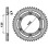 Pbr задня зірочка 703 44 c45 cagiva 125/350/600 (ланцюг 520)