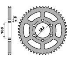 Задня зірочка pbr 707 49 c45 cagiva 50/80 (ланцюг 428)