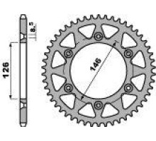 Pbr задня зірочка 808 52 suzuki rm 125/250 '78-'12, rmz 250/450 '05-'24, drz 400 '00-'24 (jtr808.52) (ланцюг 520)