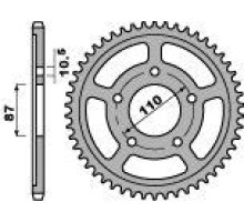 Pbr задня зірочка 824 45 c45 suzuki gsx 600 f (92-97), gsx 750f (99-04) (jtr829.45) (ланцюг 530)