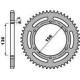 Задня зірочка pbr 830 45 c45 husqvarna te 410 '01-02, te 610 '01-04, sm 610 '98-04 (ланцюг 520)