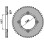 Pbr задня зірочка 831 48 c45 yamaha yz 80 86-92 (jtr831.48) (ланцюг 428)