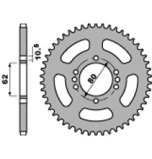 Pbr задня зірочка 843 52 f yamaha dt 80lc 85-96 (ланцюг 428)