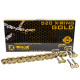 Приводний ланцюг prox 520 x-ring gold 120 ланк золотого кольору (відкрита + зажим) (37.8kn)