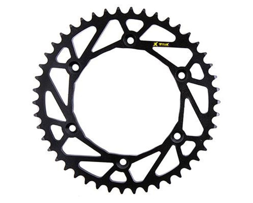 Задня зірочка prox 820 48 steel ultralite husqvarna cr/wr/te/tc '90-'13, beta rr '05-'12 (82048jt) (jtr822.48) чорний - заміняє 07.rs62097-48