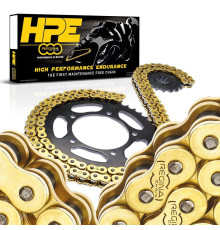 Приводний ланцюг regina 525hpe (124 ланки) z-ring supersport / enduro не обслуговуємо золото (кабель) (137hpe/1009)