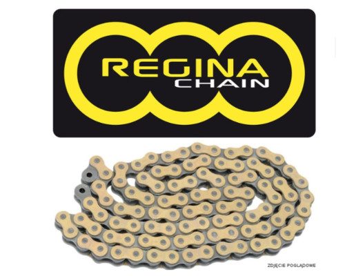 Ланцюг приводу regina 525zrt (108 ланк) z-ring touring-street до 900 cc gold (зажим + матриця) (137zrt/010)