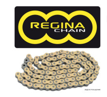 Ланцюг приводу regina 525zrt (108 ланк) z-ring touring-street до 900 cc gold (зажим + матриця) (137zrt/010)
