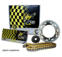 Regina drive kit yamaha mt-10 / sp (16-20) (16/43/114/525zrp) ланцюг до 1300 cc gold (z-ring), зірочка передня/права afam