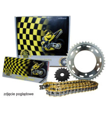 Regina drive kit yamaha tdm 900 02-12 (16/42/118/525zrp) ланцюг до 1300 cc gold (z-ring), зірочка f/r sunstar