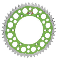 Оренда задня зірочка twinring 489 50 (сталь/алюміній) зелений kawasaki kx/kxf (jtr460,50) (48950)