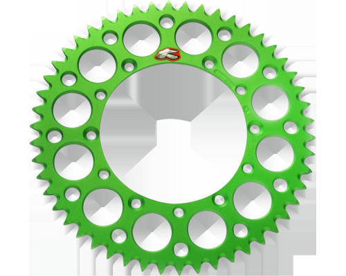 Оренда задня зірочка ultralight 489 49 aluminium green kawasaki kx/kxf (jtr460,49) (48949)
