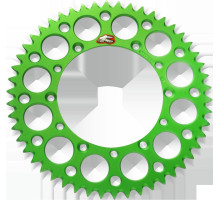 Оренда задня зірочка ultralight 489 49 aluminium green kawasaki kx/kxf (jtr460,49) (48949)