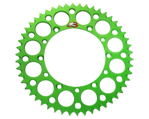 Оренда задня зірочка ultralight 489 50 aluminium green kawasaki kx/kxf (jta460,50) (48950)