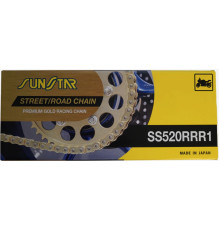 Ланцюг приводу sunstar 520rrr1-118g (520zvmxg) до 1000 cc (xw ring) золотий колір (520rrr1118g) - заміняє ss520rtg1-118g