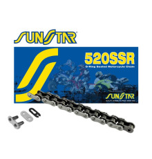 Ланцюг приводу sunstar 520ssr-114n (520v) до 400 cc (o ring) натуральний колір