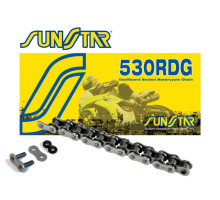 Ланцюг приводний sunstar 530rdg-112n (50vx) до 1000 cc (dg-ring) натуральний колір