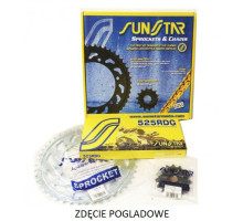 Комплект приводу sunstar honda cb 600f hornet '98-'03, cbr 600f '97-'98 стандарт (15/43/110) (до 900cc) (sun41215/sun1-4483-43/ss525rdg-110n)