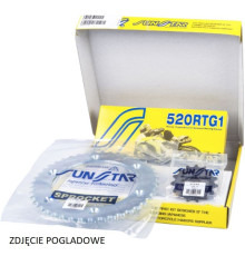Комплект приводу sunstar yamaha mt 03 06-12 plus gold (15/47/112) (до 1000cc) (sun38715/sun1-3541-47/ss520rtg1-112g)