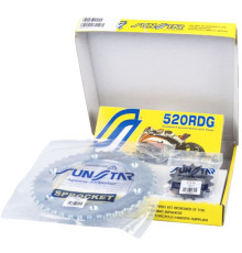 Комплект приводу sunstar yamaha tte 600 '96-'98 стандарт (15/47/110) (до 750cc) (sun37215/sun1-3538-47/ss520rdg-110n)
