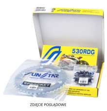 Комплект приводу sunstar yamaha yzf 1000 r1 04-05 стандарт (17/45/116) (до 1000cc) (sun51717/sun1-5474-45/ss530rdg-116n)