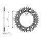 Задня зірочка sunstar 236 42 honda nx 650 '88-'90, fmx 650 '05-'08, xr 600 88-90, yamaha xj6 600 '09-'13 (jtr245/3.42)* (ланцюг 520) (430942jt)