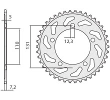 Зарідня зірочка sunstar 4585 45 bmw s 1000 rr '12-'15 (jtr7.45) (ланцюг 525) (458545jt)