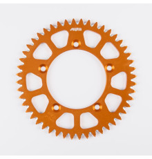 Задня зірочка алюмінієва sunstar (ergal) 4486 46 ktm xc 105 '08-09 (ланцюг 428) (448646jt) помаранчевий