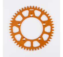 Задня зірочка алюмінієва sunstar (ergal) 4486 46 ktm xc 105 '08-09 (ланцюг 428) (448646jt) помаранчевий