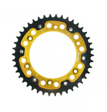 supersprox задня зірочка 899 42 stealth (сталь-алюміній) ktm sx/exc (jtr897.42) золотий колір