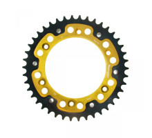 supersprox задня зірочка 899 42 stealth (сталь-алюміній) ktm sx/exc (jtr897.42) золотий колір