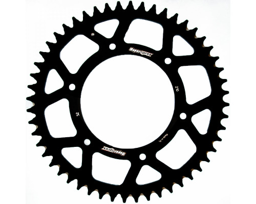supersprox алюмінієва задня зірочка 7075-t6 (ergal) 289 52 honda cr/crf '83-'16 (jtr210.52) чорний