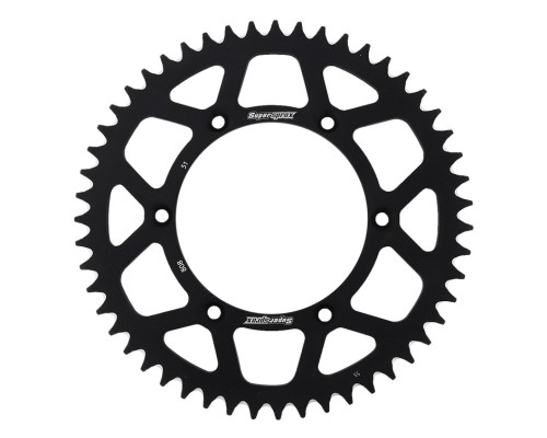supersprox алюмінієва задня зірочка 7075-t6 (ergal) 808 51 suzuki rm/rmz (jtr808.51) чорний