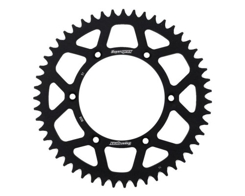 supersprox алюмінієва задня зірочка 7075-t6 (ergal) 808 51 suzuki rm/rmz (jtr808.51) чорний